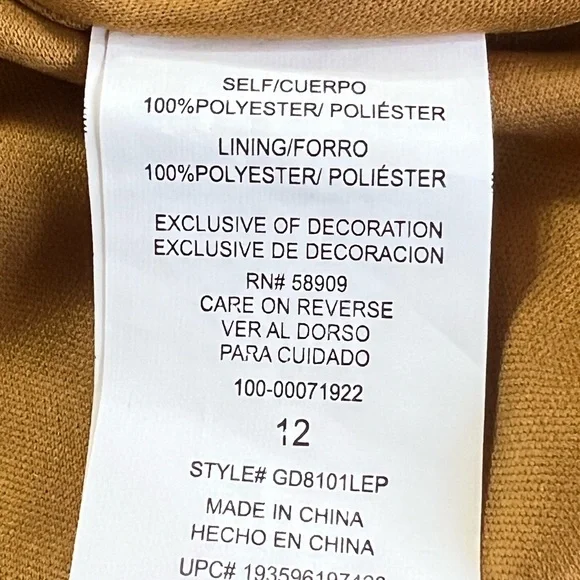 GB Girls Pleated Long Sleeve Dress with Pink and Purple Floral Pattern - Picture 11 of 13